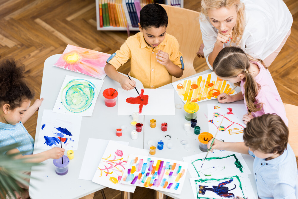 Laboratorio di arte per bambini -attività creative