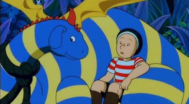 Screenshot del film Elmer no Boken (Masami Hata1997).