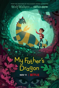 Locandina del film My Father's Dragon (Nora Twomey, 2022)