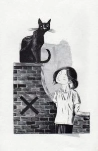 Illustrazione del romanzo Coraline